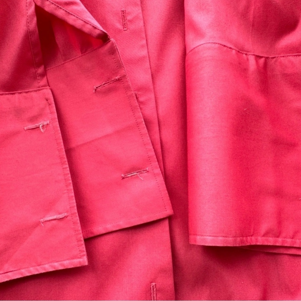 Lands' End Pink Cotton Button Down Shirt S Classic Preppy Workwear Office Blouse - Picture 8 of 8
